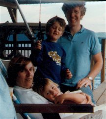 Frank and family in 1989