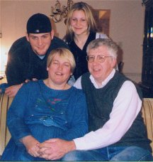 Frank and family in 1999
