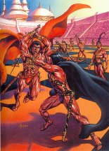 Joe Jusko card illo