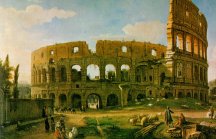 Roman Capriccio ~ Giovanni Paolo Pannini, 1734