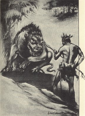 The beast charged