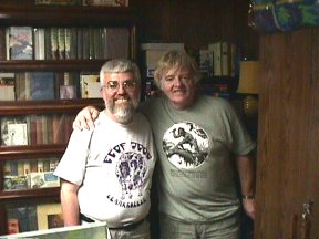 Jim and Jon in front of First Editions