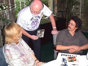 Tom and Mary discussing John Coleman Burroughs