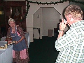 Mrs. Hach and Bob Woodley (Tarak)