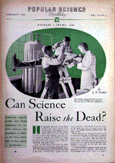 1935 Article: Can Science Raise the Dead?