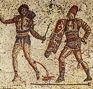 Roman tile illustrations