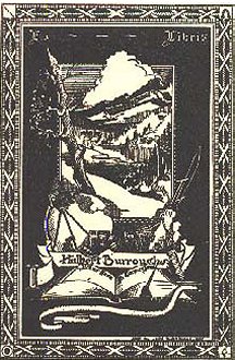 Hulbert Burroughs Bookplate