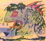 A Giant Dragon-Fish swallows John Carter