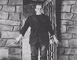 Boris Karloff as the Monster in Frankenstein