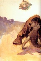 Mastodon: Creature from Beyond Infinity by Frank Frazetta