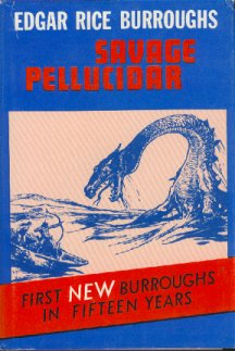 Canaveral Press original dust jacket for Savage Pellucidar