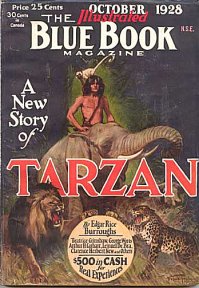 Blue Book - October 1928 - Tarzan and the Lost Empire 1/5