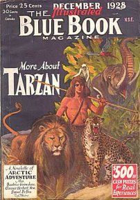 Blue Book: December 1928 - Tarzan and the Lost Empire 3/5
