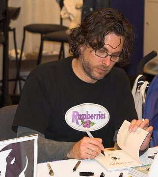Chabon book signing photo from Wikipedia