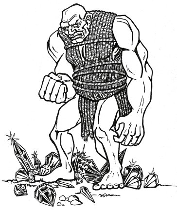 Ogre for Rose - art by Chad Thorson