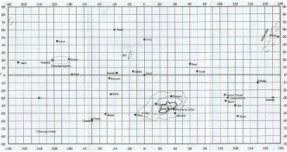 Huck's Map of Barsoom