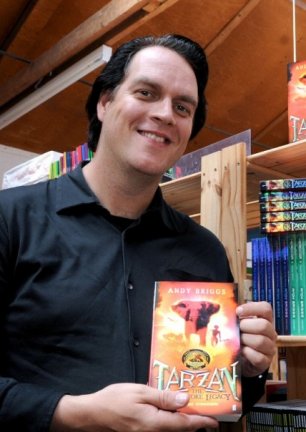 20/05/2011 Scotia Books - Children's author Andy Briggs launches new Tarzan book