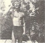 Denny Miller and Cheetah