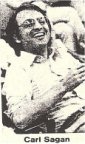 Burroughs fan, Carl Sagan