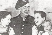 ERB and grandsons: Johnny, Mike and Danny
