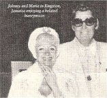 Maria and Johnny Weissmuller in Acapulco