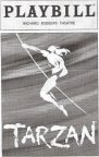 Tarzan the Musical Playbill