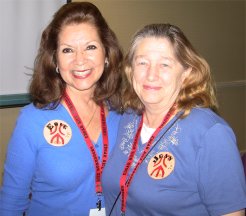 Edie James and Jean Denby