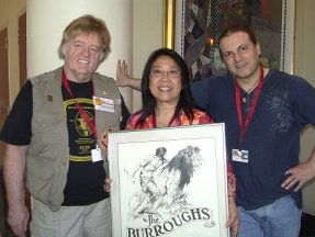Bill and Sue-On Hillman with Sky Bower