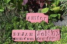 Waldo's bricks in the Amtorian Gardens