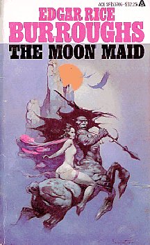 Ace Edition of Moon Maid: Frank Frazetta cover