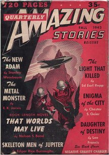 Amazing Stories Quarterly: Fall 1943 - Skeleton Men of Jupiter
