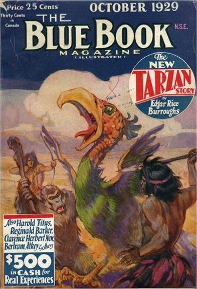 Blue Book - October 1929 - Tarzan at the Earth's Core 2/7