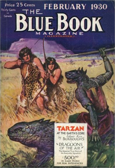 Blue Book - February 1930 - Tarzan at the Earth's Core 6/7