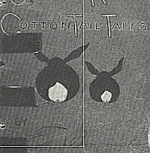 Cover page for Cotton Tails booklet created for niece