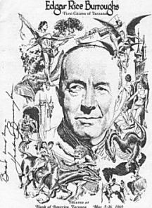 Son Hulbert's autographed copy of Tarzana booklet: Reed Crandall