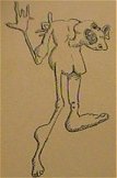 ERB's sketch in Monster Men dedication
