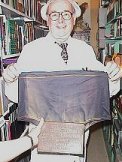 George with Johnny Weissmuller Swim Trunks