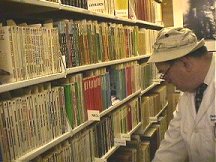 George in the Foreign and Paperback Section