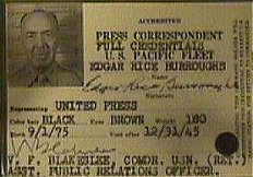 Press Correspondent Full Credentials US Pacific Fleet