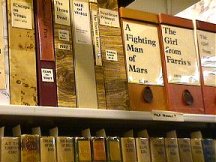Collected issues of pulp magazines with ERB stories