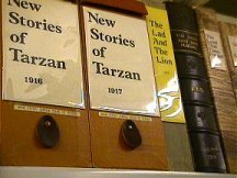 Collected issues of pulp magazines with ERB stories