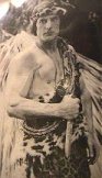 Autographed Frank Merrill in Tarzan Costume