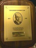 Outstanding Achievement Award presented to Vern Coriell
