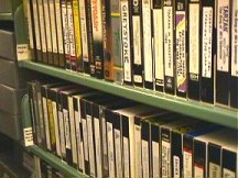 Video Cassette Collection of Movies, TV Shows and Documentaries