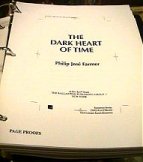 Dark Heart of Time by Philip Jose Farmer: Manuscript proofs