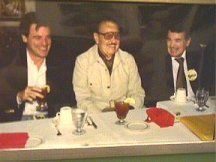 George with Burne Hogarth and comics writer