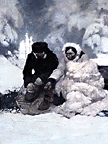 With the Winter Mail, 1913
