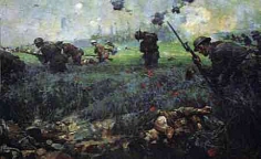 How Twenty Marines Took Bouresches by Frank E. Schoonover