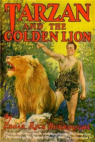 Photoplay Edition - Just a ref - NOT a 1st: Adapted Movie Still: Tarzan and the Golden Lion (Photoplay) - 4 b/w movie stills