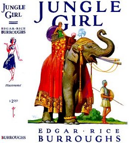 Studley O. Burroughs: Jungle Girl - 6 b/w interiors